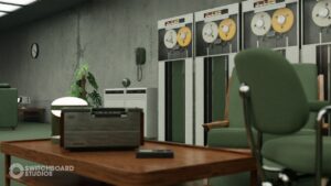 Mid-century Brutalist Data Centre