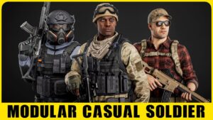 Modular Casual Military Soldier