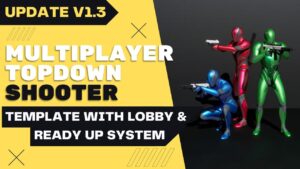 Multiplayer Top Down Shooter Template