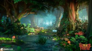Stylized Summer Forest