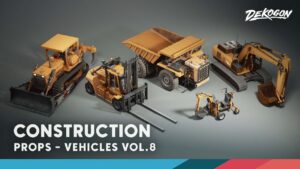 Vehicles VOL.8 - Construction (Low Poly)