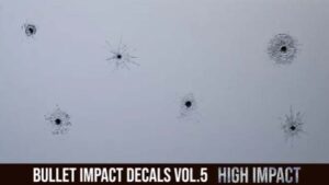 Bullet Impact Decals Vol. 5 - High Impact